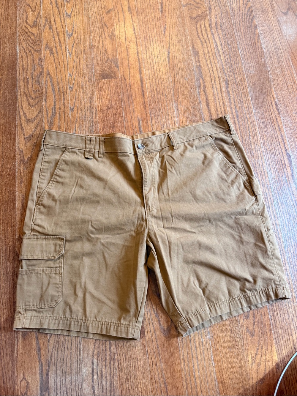 Brahma Men's Cargo Shorts in Tan Brown